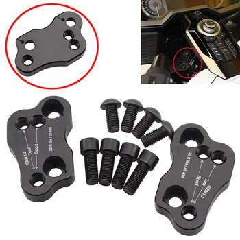 

Motorcycle Hand Control Handle Bar Clamps Raised Extend Handlebar Mount Riser Adapter For HONDA Gold wing GL1800 2018 2019 2020