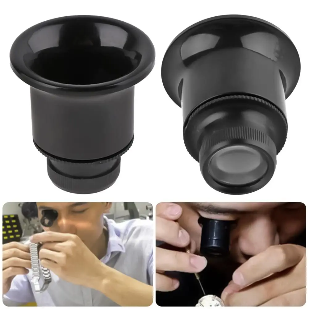 

20X Mini Jeweler Watch Timepiece Repair Magnifying Monocular Magnifier Loupe
