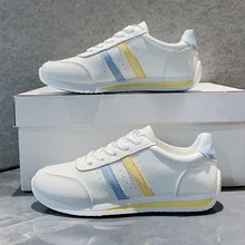

New Women Shoes Fashion Sneakers Four Seasons Flats Low-top Woman Shoes Ladies Casual Loafers Female Student Skateboard Shoes