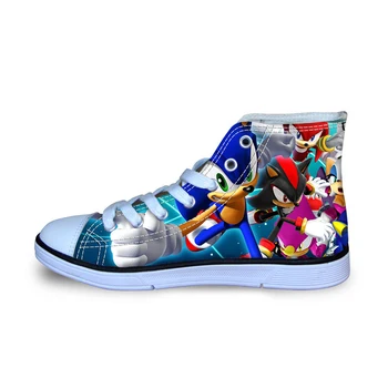 

Children Running Shoes For Kids Boys Sonic the hedgehog Boys Sneakers Outdoor Sports High Top Girls Canvas Shoes Toddler D