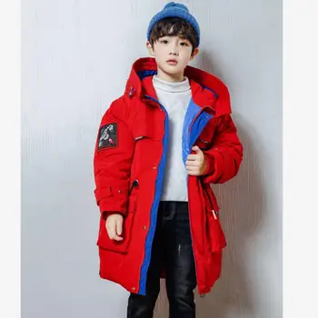 

2020 New Down coat baby girl clothes children thicker warm hooded outerwear for girls kids winter down jackets for boys Y3348