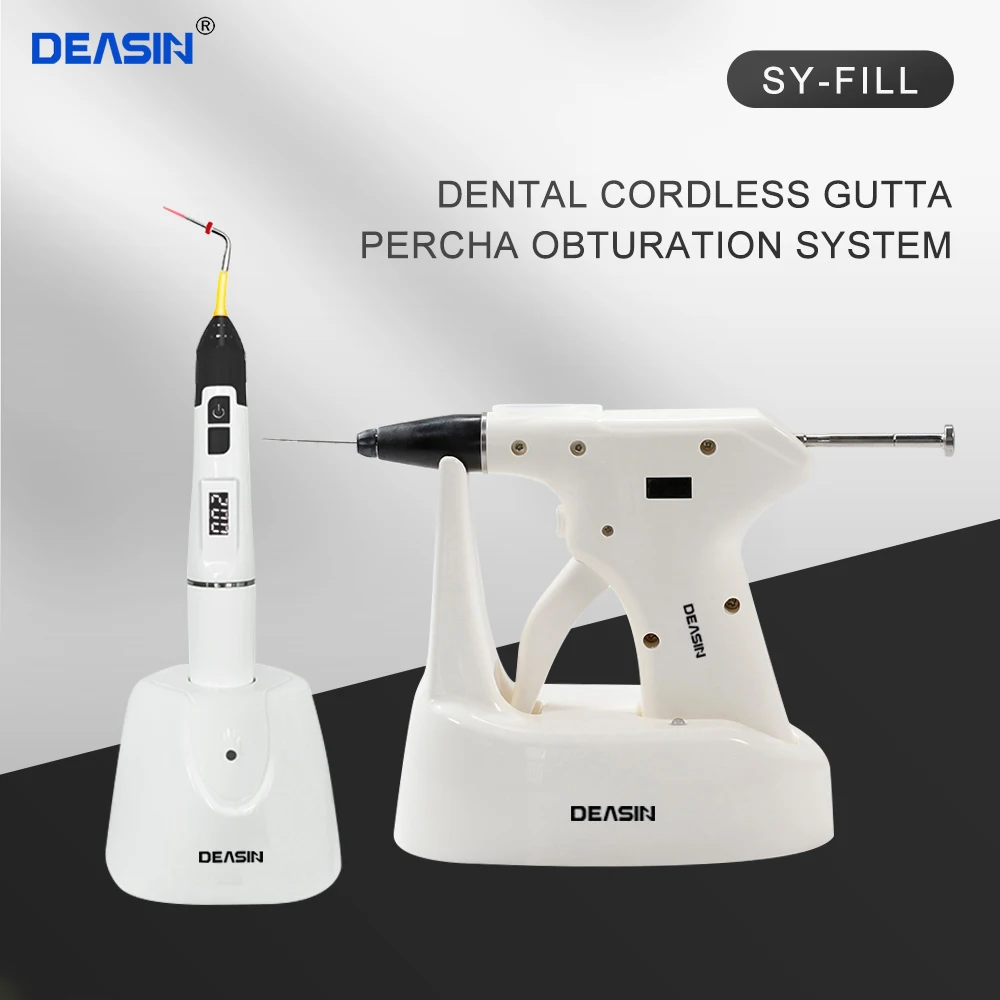 

Dental Endo Obturation System SY-FILL Gun Heated Pen Percha Gutta Tips Wireless 3D Filling Can Continuous Use 1.5 Hours