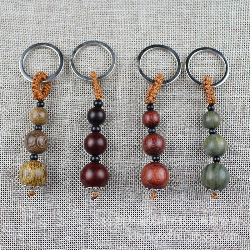 Отпечатанные по уникальному и Творческий Деревянный Ключ Пряжка Автомобильная подвесная Orna Для мужчин t Нержавеющая сталь брелок для ключей на цепочке и Для женщин аксессуары подарок D