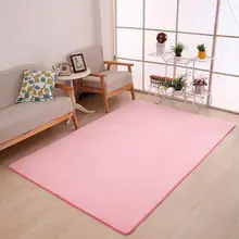 Модные фланель пены памяти средства ухода за кожей Шеи Сплошной Спальня Гостиная область ковера-серый/красный/Кофе Кухня коврики ковер напольный коврик