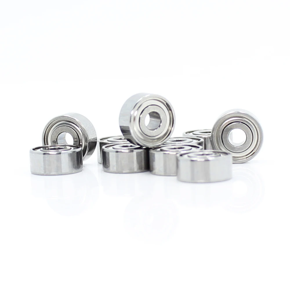 MR93zz Bearing 3*9*4 mm ( 10 PCS ) ABEC-5 Miniature MR93 Z ZZ High Precision MR93Z Ball Bearings afbeelding