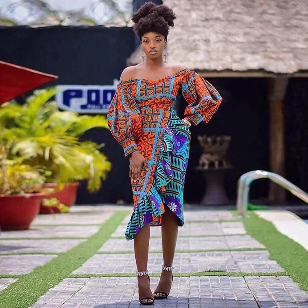 african midi dresses
