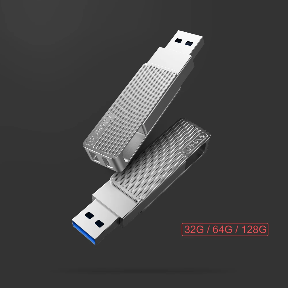 Xiaomi Jessis U Disk T1 USB3.1 32/64/128GB рекордер USB флэш-накопитель USB флешка полностью металлический корпус для ноутбуков, mac