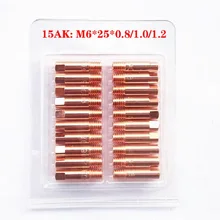 Electric-Welding-Tips Consumables Mig-Wire Binzel-Torch/gun 20pcs15ak for The with 1box