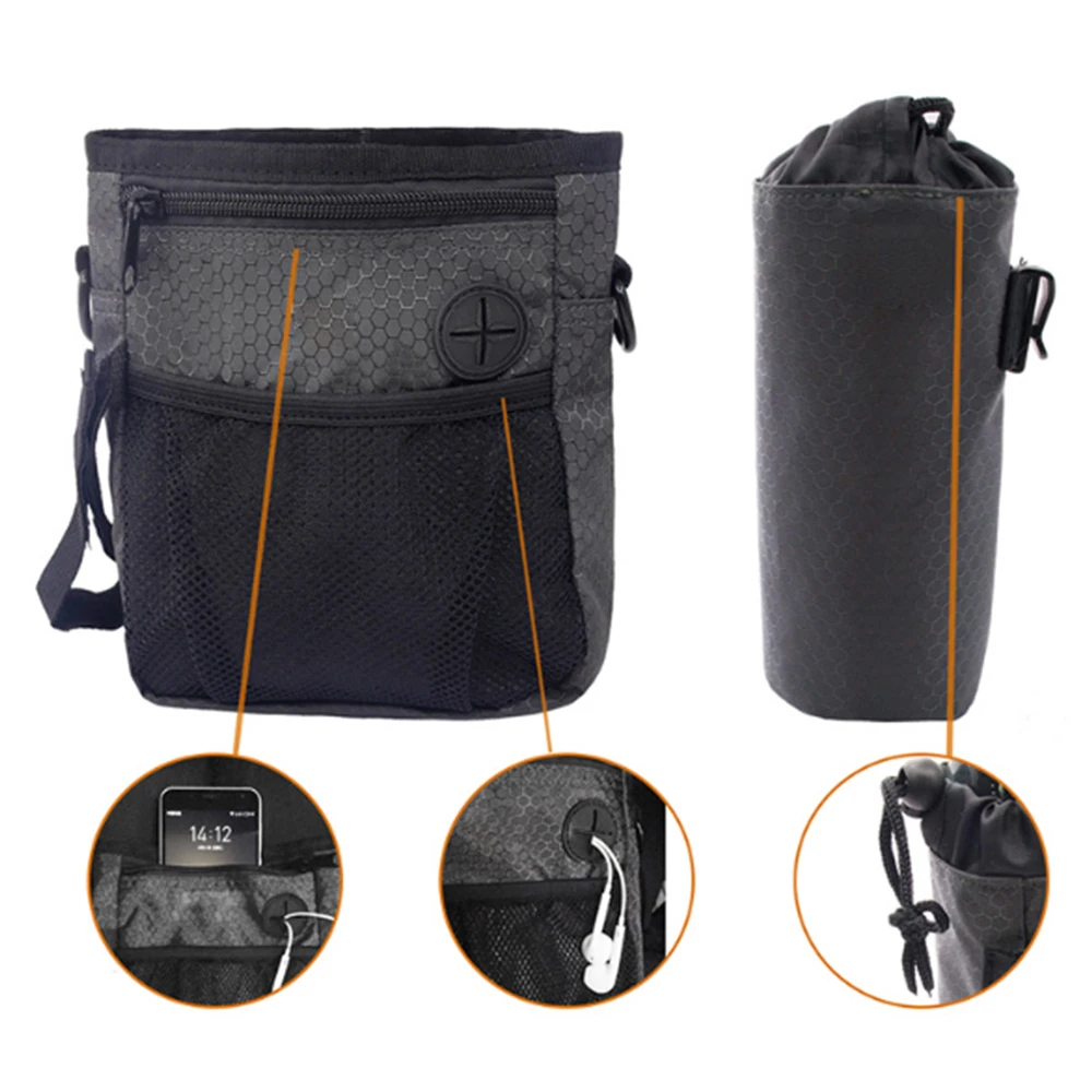 Сумка поясная съемная для собак и щенков портативная Сумочка тренировок с