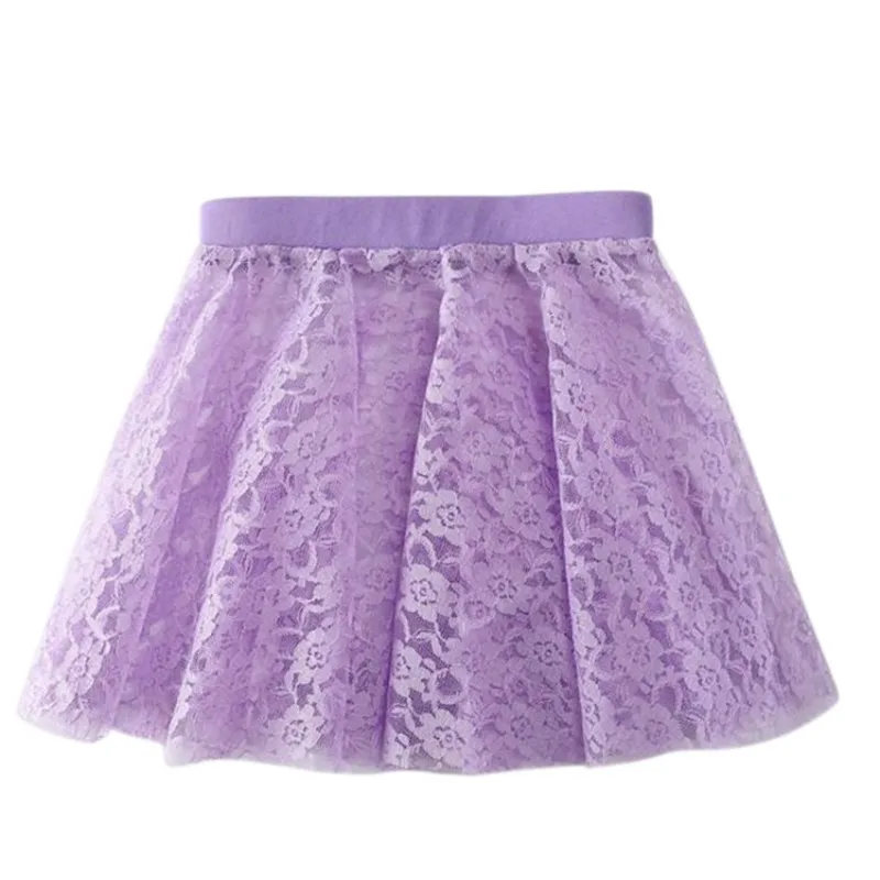 Детская танцевальная юбка одежда для девочек юбка без подкладки для латинских танцев лаконичная кружевная танцевальная одежда, тренировочная юбка одежда для маленьких девочек