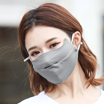 

Masque Tissus Lavable Mouth Mask Washable Reusable Face Mask Fashion Anti-dust Breathable Cotton Mask Face Cover Mondmasker Gray