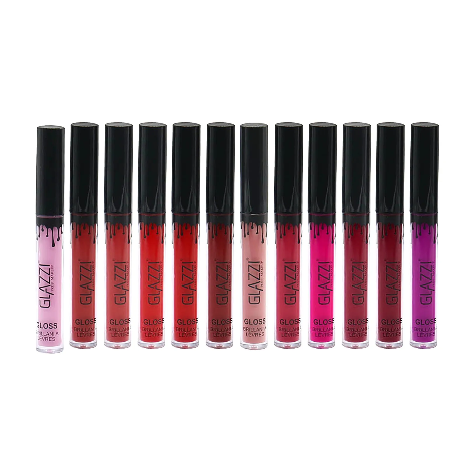 12 Different Colours Lip Glaze Set Waterproof Velvet Matte Gloss Lipstick 5ml |
