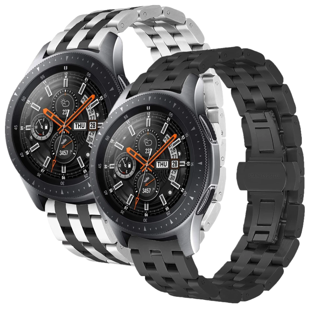 Совместимость с Samsung Galaxy Watch 46 мм S3 Classic/Frontier Active2 band для Huawei GT браслет|Ремешки
