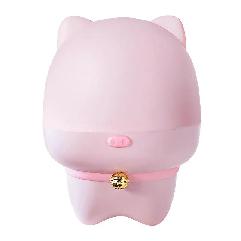 No bluetooth pig Звездное небо Проектор лампа usb зарядка Bluetooth музыкальный плеер Ночной светильник светодиодный настольная лампа детская спальня история светильник подарок на день рождения - Испускаемый цвет: No bluetooth pig