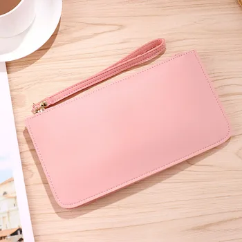 

Fashion Coin Purses Women Long Fashion Contrast Color Large Capacity Coin Purse Card Holder Bag Small Cute Storage Wallets #1026