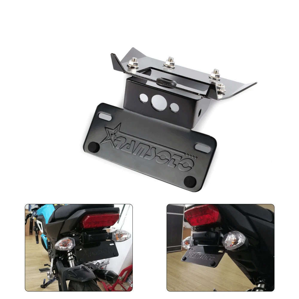 Держатель номерного знака мотоцикла для Honda gom 125 MSX125 2017 2019|Номерной знак| |