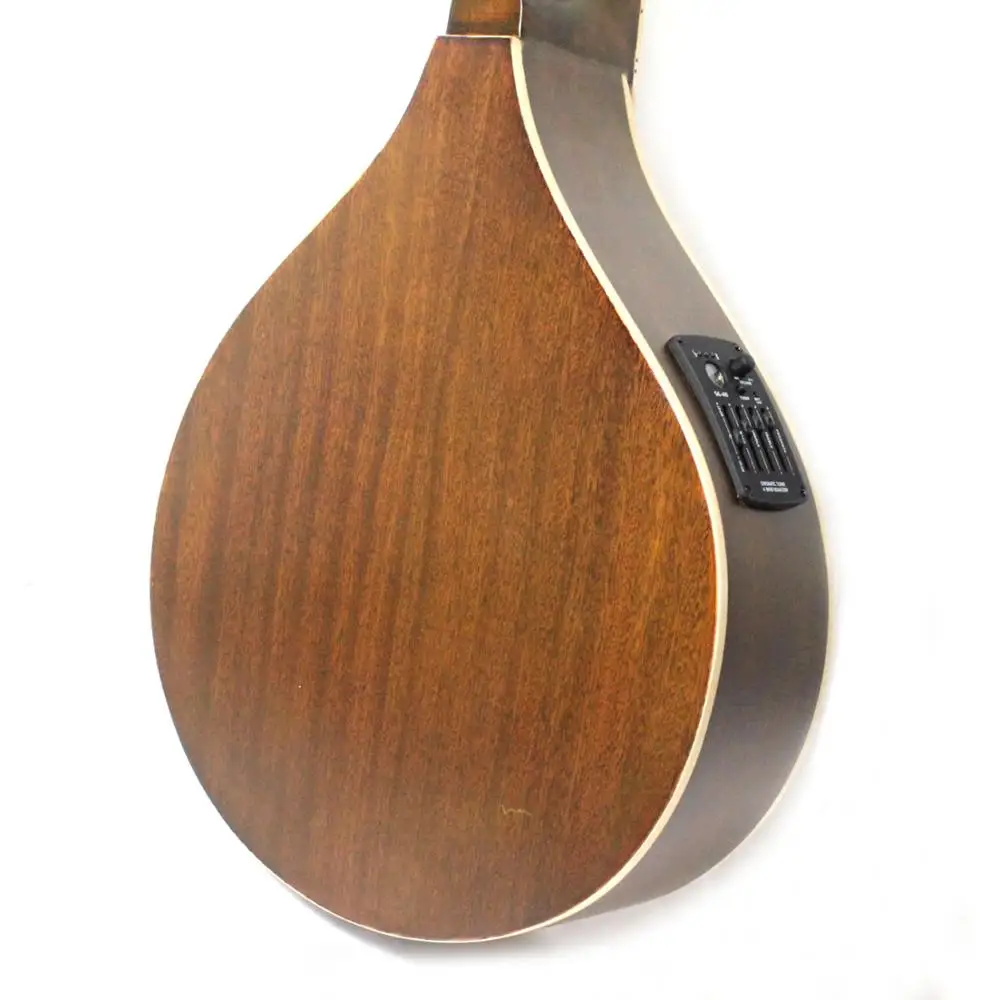 Брендовый топ из красной сосны/Sapele Back& Sides Bouzouki mandolin с эквалайзером