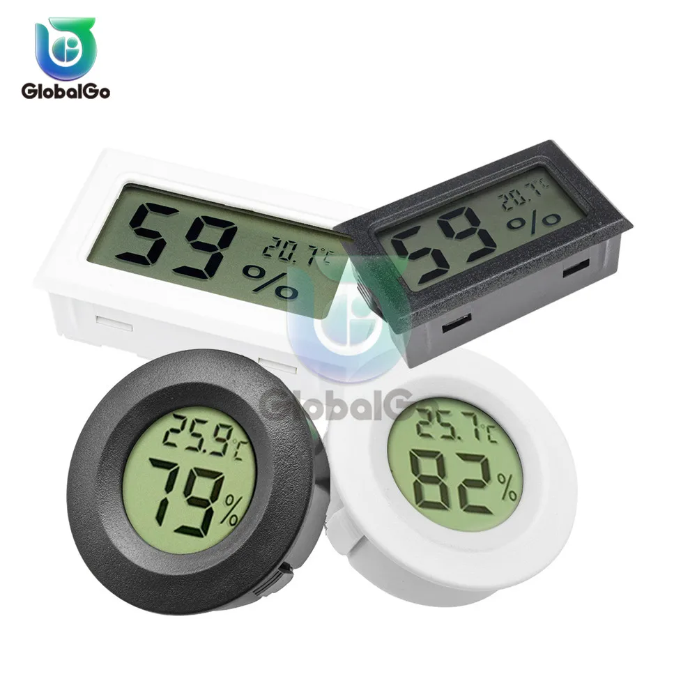 

Mini Digital LCD Indoor Convenient Temperature Sensor Humidity Meter Thermometer Hygrometer Gauge