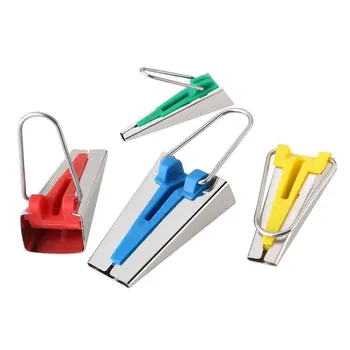 

4pcs Front tape tool set / 6mm 12mm 18mm 25mm tape maker Tape drive kit for sewing and quilting tool 1 set