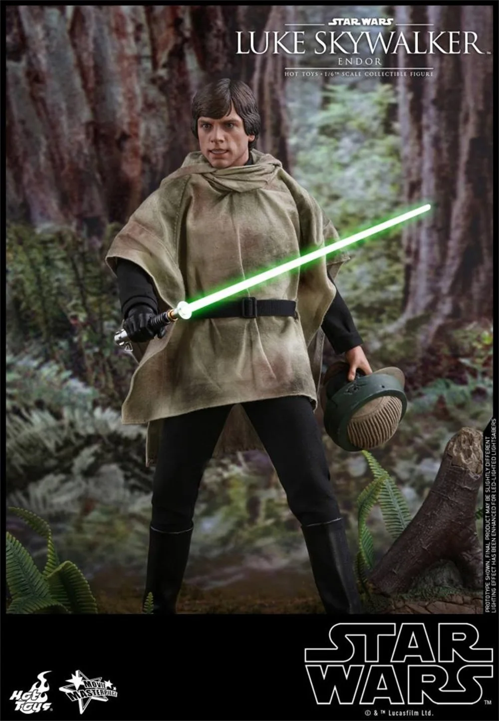 Горячие игрушки Star Wars: возврат джедаев-1/6 шкала Люка Скайуокера MMS517 полный набор