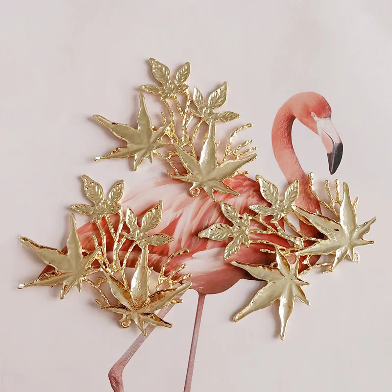 2 шт./лот аксессуары для кленового листа листьев Diy свадебный головной убор