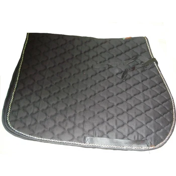 

Horse Riding Saddle Pads Equestrian Equipment For Horse Racing Saddle Thickened Mats With Pocket T/C Cotton Dressage Saddle Pad