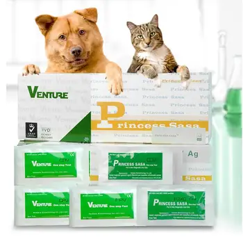 

Useful Test Paper Dog Distemper Parvovirus Virus CPV Home Nasal Swab Health Test Paper One Step Test XH8Z AU10