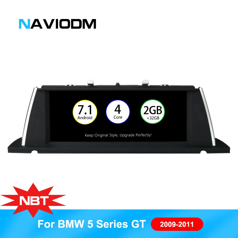 Автомобильный dvd-плеер Android 7 1 10 25 дюйма GPS для BMW 5 серии GT F07 2012-2017 система NBT