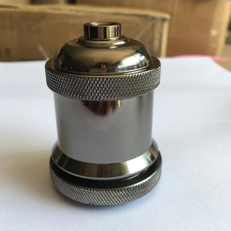 

Classic retro Edison lamp holder socket E27 bulb base pearl black lamp chandelier accessories E27 lamp holder
