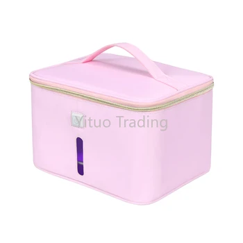 

002 Pink Ultraviolet Sterilization Box Polyester Material Household Small Dry Disinfection Sterilization Baby Mask Underwear