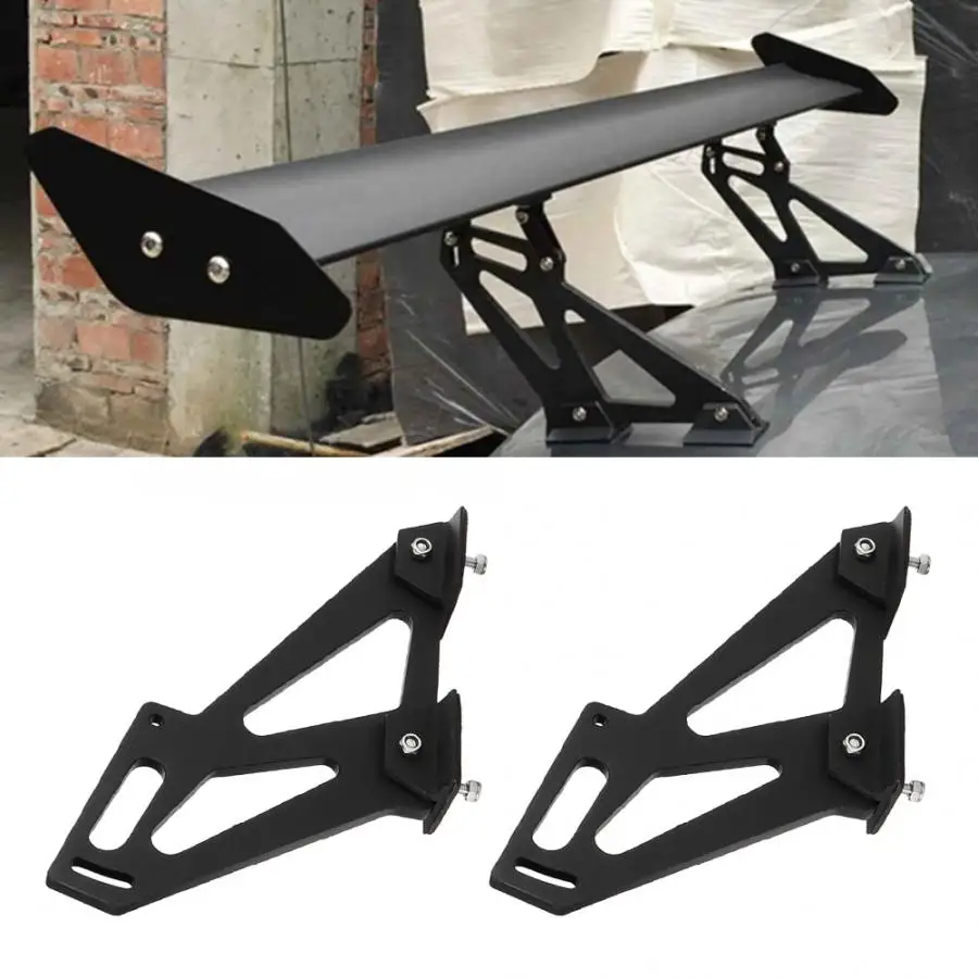 Rear Wing Trunk Racing Tail Spoiler Legs Mount Brackets Spoiler