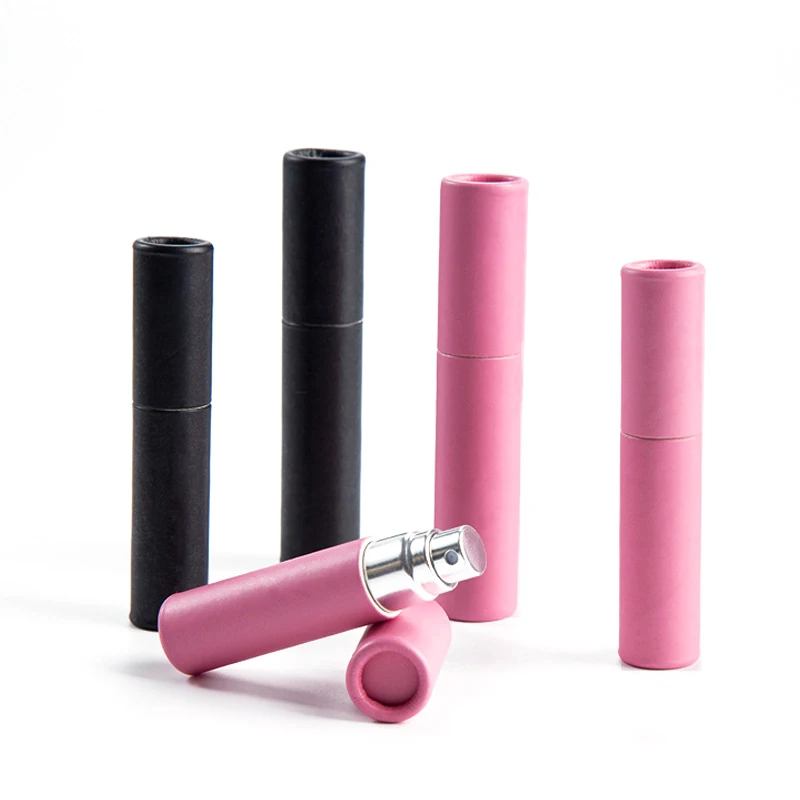 

5/10ml Perfume Spray Bottle Refillable Makeup Bottle Portable Travel Sub Bottle Mini Paper shell Empty Bottle Perfume Atomizer