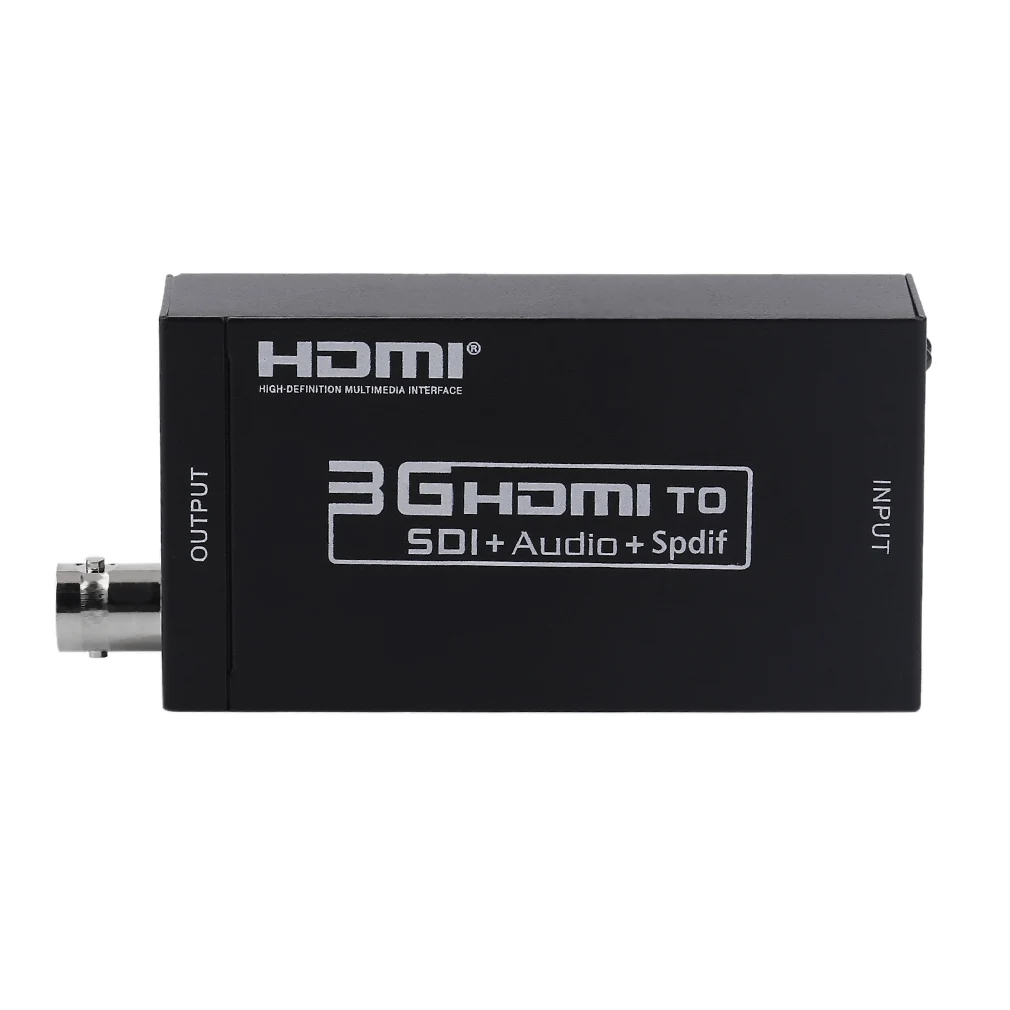 Профессиональный мини 3g HDMI к SDI и аудио и конвертер Spdif адаптер с аудио и Spdif HD к SDI/HD-SDI/3g-SDI