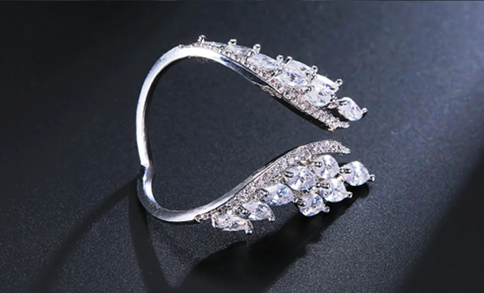 Новинка, модное кольцо marquise из стерлингового серебра 925 пробы, Дубаи для влюбленных девушек, вечерние ювелирные изделия в подарок, R5432