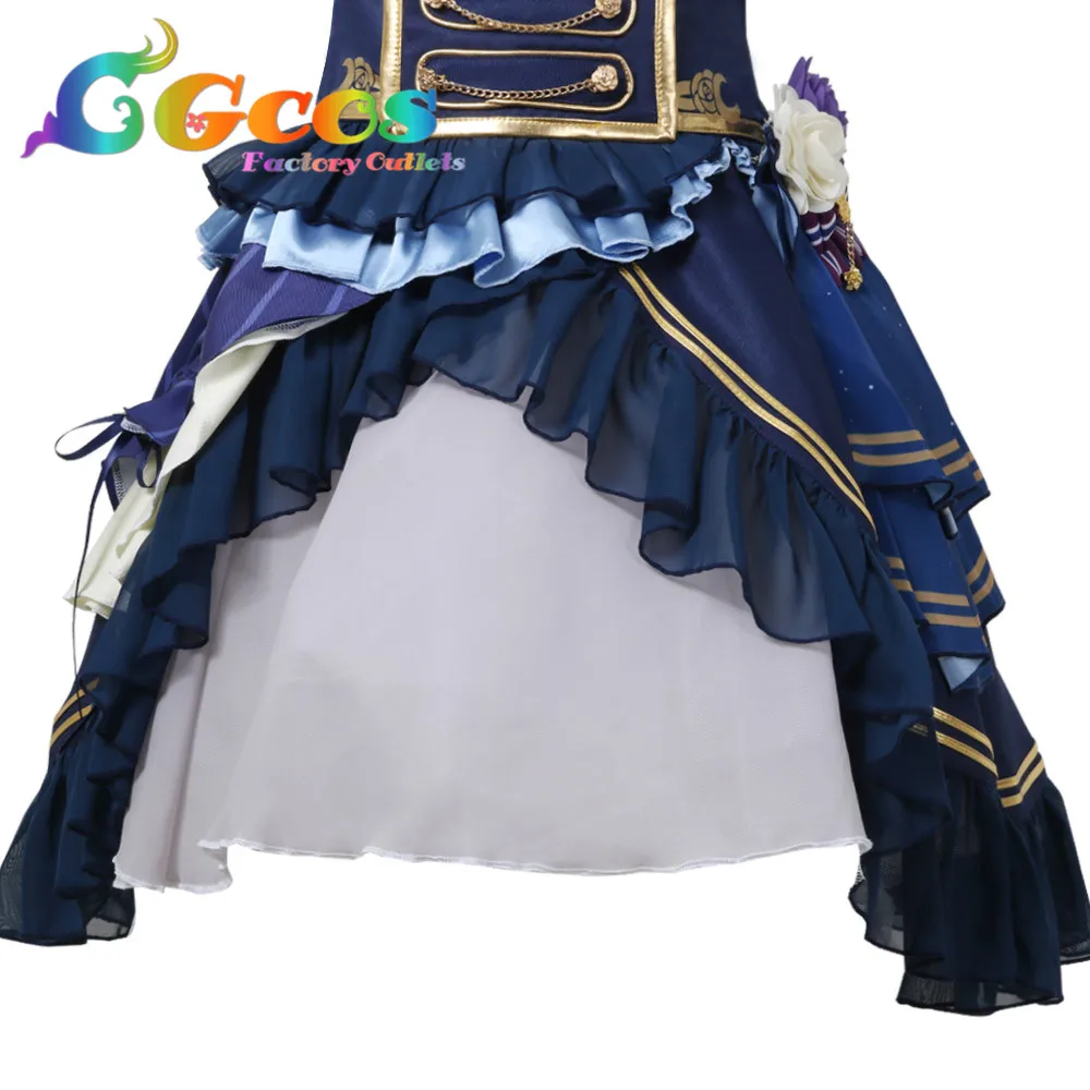 CGCOS Косплэй костюм Bang Dream! Благородная Роза Минато юкина платья одежда Униформа Рождество Хэллоуин CG561