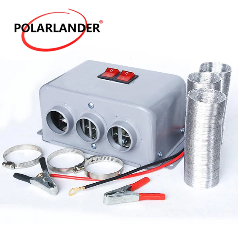 For Interior Thawing Car Start Car Electric Air Heater 12V/24V Automobile Engine Car Glass Fog Defrosting