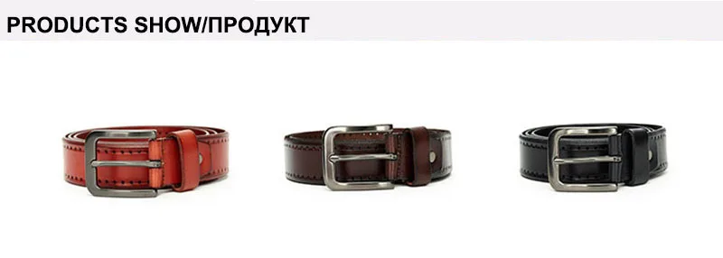 FAJARINA мужские s высококачественные Ретро стили коричневые пояса настоящая воловья кожа кожаные ремни с пряжкой для мужчин, используемые для 10 лет N17FJ759