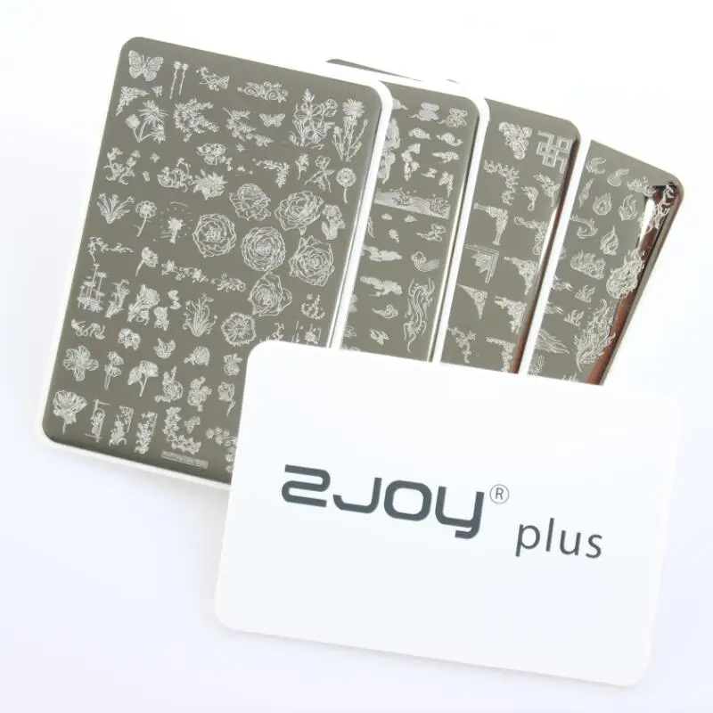 1PC**9.5X14.5cm Nail Art Stamping Plate 304 Stainless Steel Templates  Plates Image--Unique Design/Lace design nail Stamp Plate