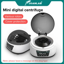 Centrifugeuse Pcr Machine affichage numérique centrifugeuse haute vitesse laboratoire 4000 tr/min 7000 tr/min 0.2ml 0.5ml 1.5ml 2ml centrifugeuse Tube 110v 220v