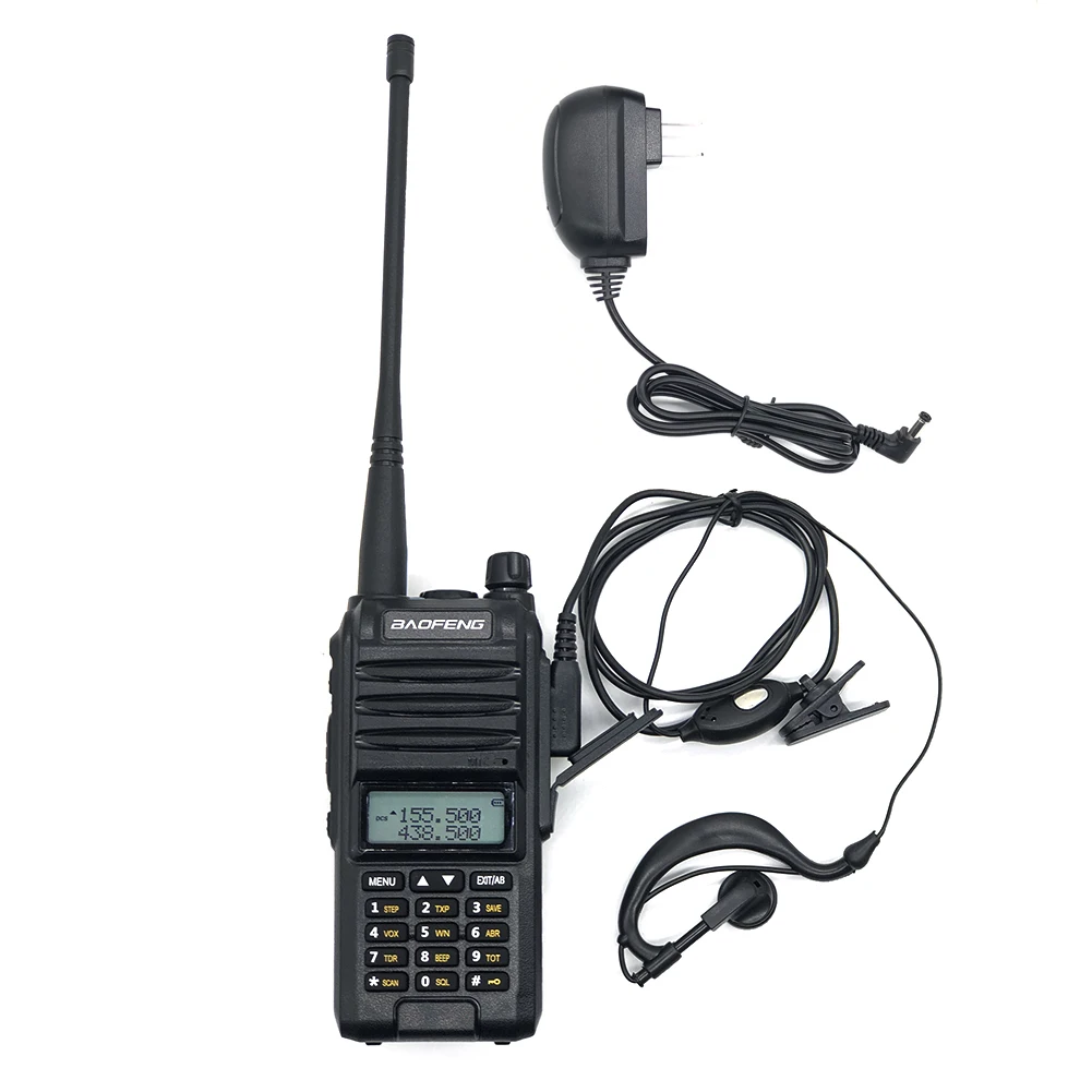 Baofeng-BF-A58S трехдиапазонное иди и болтай Walkie Talkie “иди и рация 8 Вт ЖК-дисплей дисплей SOS сигнализация длинные двухстороннее радио FM радио Приём для переносного приемо-передатчика telsiz