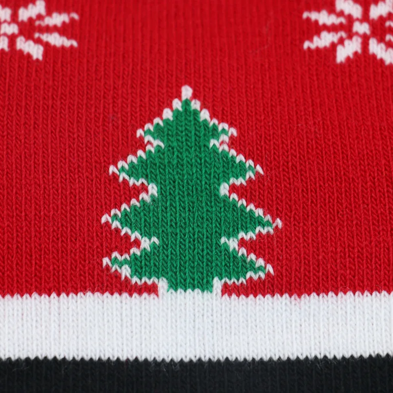 Рождественская шапка теплая зимняя модная теплая Рождественская шапка Санты вязаная шапка для детей и взрослых для рождественской вечеринки