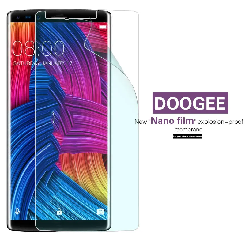 Противоударная мягкая нано пленка из ТПУ Для Doogee MIX 2 T5 T5s T6 Lite NOVA Y100X Pixels DG350 S30 S50 S60