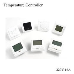 Thermostat numérique Wifi, 220V, 16a, avec télécommande, programmation hebdomadaire, Intelligent, LCD, rétro éclairage 