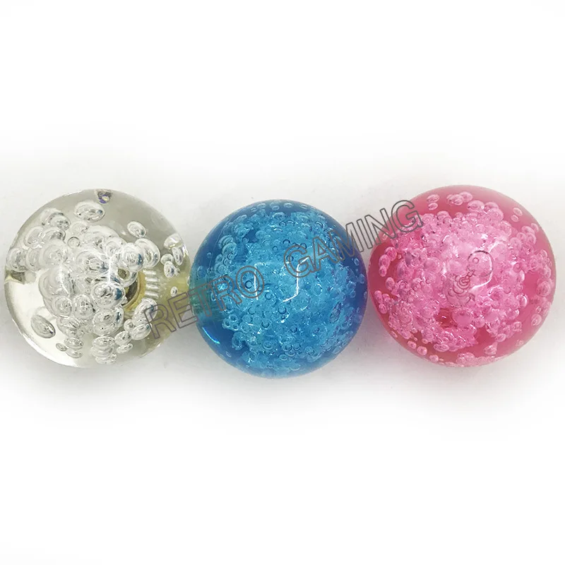 

Free Shipping 2pcs/lot 40mm Crystal Ball Joystick Topball for Arcade Joystick Suitable to Sanwa Joystick/Zippy/Seimitsu Parts