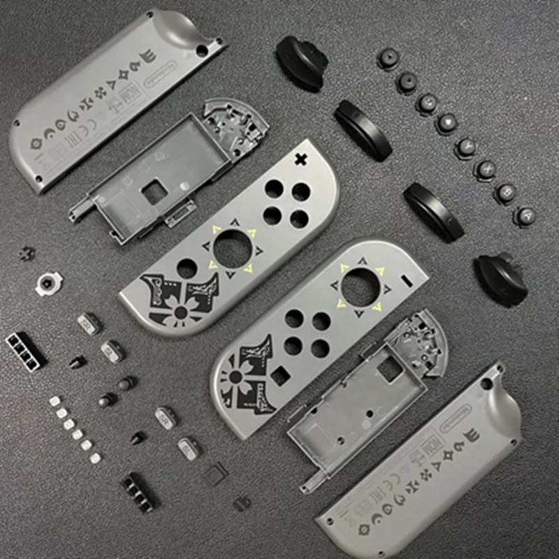 1 Set Diy Nintendo Switch Gamepad ABS Retrofit Replacement Housing Colorful Caps Joypad Cover Switch Joystick Replacement Shell 