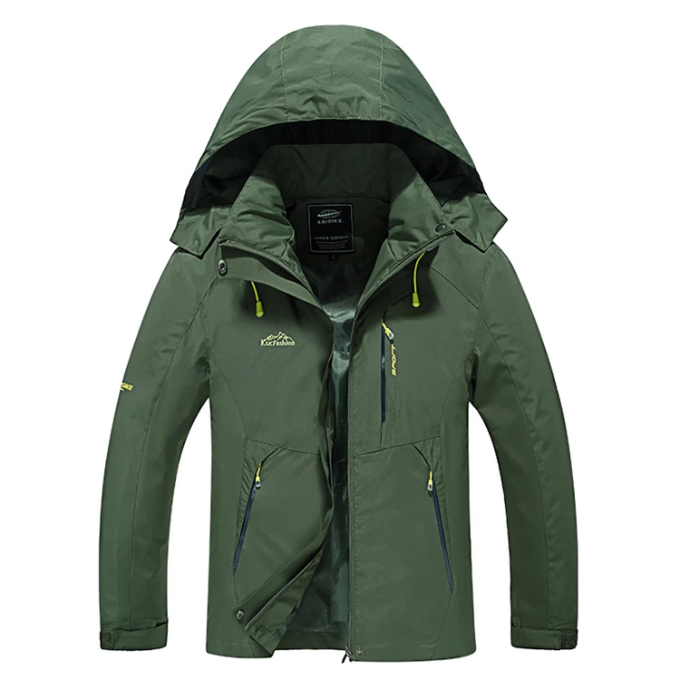 Уличная походная куртка для мужчин и женщин, Весенняя Спортивная дождевик для альпинизма, треккинга, ветровка для рыбалки, дышащие водонепроницаемые куртки - Цвет: Men   Army green