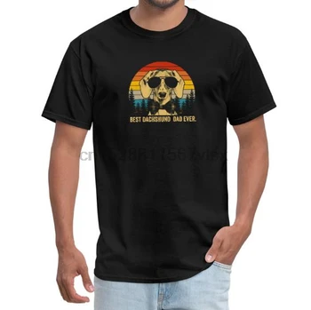 

Men tshirt Best Dachshund Dad Ever - Men's T-Shirt Printed T-Shirt tees top