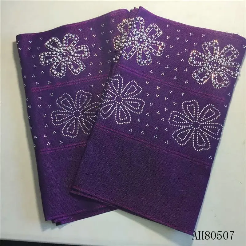 ASO OKE с бусинами tissu dentelle asoke головной убор из бисера ткань авто геле повязка на голову в африканском стиле ткань высокого качества 2 шт./комплект - Цвет: as picture
