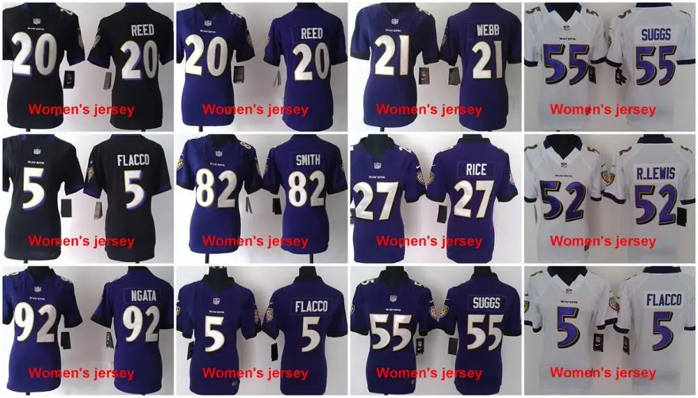 A+++ Для женщин женские сшитые Высокое качество Балтимор Дамы 9 Джастин Такер с вышитыми логотипами размеры s до XXL Джерси