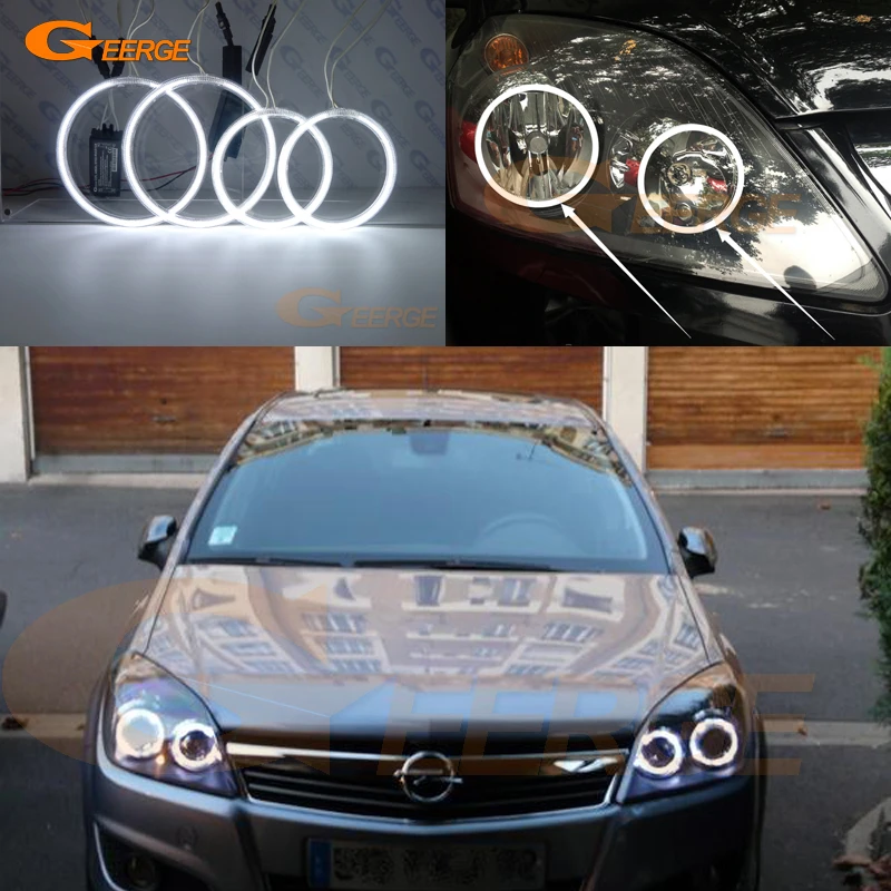 For Opel Zafira B 05 06 07 08 09 10 11 12 13 14 Excellent Ccfl Angel Eyes Kit Halo Rings Ultra Bright Ring Ring Ring Forrings Opel Aliexpress
